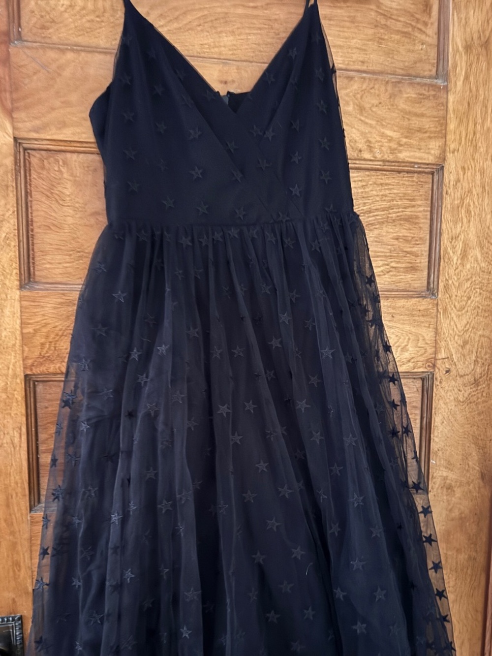 Black vintage J. Crew taffeta dress